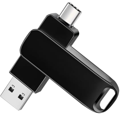 Yaxiny USB C Speicherstick USB C Flash Drive 128GB USB Stick High Speed USB 3.0 Laufwerk Typ C Dual OTG Pen Drive für TV, Auto, Smartphones, PC, Laptop, Chromebook, MacBook Pro