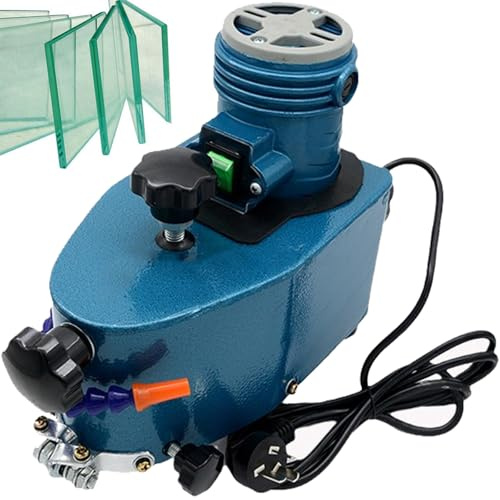 220V Máquina De Borde De Vidrio Pequeña Portátil, Bordeadora De Vidrio Eléctrica,Recta, Redonda, Biselada Amoladora De Borde, Máquina pulidora de cerámica de mármol de cristal