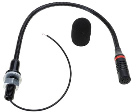 Professionelles Schwanenhalsmikrofon 50 Hz–20 kHz Omnidirektionales Hochfrequenz Metallschlauchmikrofon Für Konferenzen Ohne Stecker