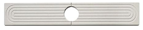 Tapis de robinet nordique minimaliste en terre de diatomée à séchage rapide absorbant l'eau pour cuisine, salle de bain, évier, comptoir