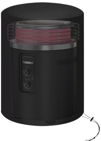 yakermur Housse Imperméable Foyer - Accessoires Grill Rond À Cordon De Serrage | Housse Anti-UV Bol à Feu Patio - pour Extérieur Jardin Arrière-Cour Terrasse Camping Cuisson Grill Pique-Nique