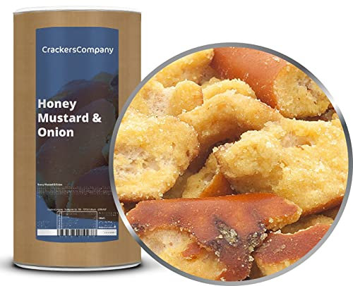 2 x 450g Brezel-Snack mit Honig und Senf und Zwiebel vegetarisch