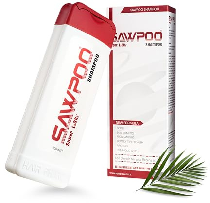 Sawpoo Shampoo gegen Haarausfall mit Biotin & Sägepalmextrakt DHT Blocker