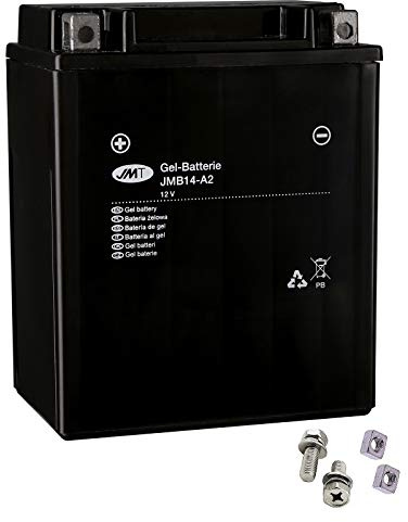 YB14-A2 JMT Gel Batterie für MXU 300 R Onroad Baujahr 2013-2017