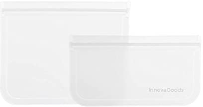 Set Reutilizables para Alimentos Freco 10 Piezas, 5 Bolsas de 21,5 x 12 cm y 5 Bolsas de 21,5 x 18 cm