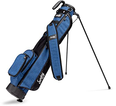 Sunday Golf Loma Bag - Capacidad para 5 a 7 Palos - Bolsa de Transporte Dominical Ultraligera con Soporte para Correa - Campos Par 3 y Pitch n Putt, 31 Pulgadas de Alto