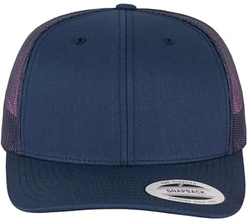 Flexfit Unisex retro trucker keps, marinblå, barn