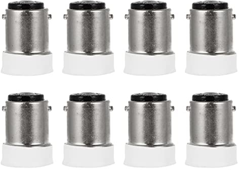 Cabilock B15 auf E14 Adapter Glühbirnen Konverter Halter Lampen Sockel Lampenfassung für LED und Glüh Lampen Fassung Adapter