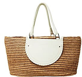 ESPRIT Damen 033ea1o320 Tasche, 110/Off White, Einheitsgröße
