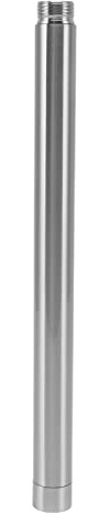 Tomotato Brazo de Extensión de Cabezal de Ducha, Extensión de Brazo de Ducha de Acero Inoxidable G1/2 Extensor de Cabezal de Ducha Extensión de Tubo de Salida de Agua para Baño(10inch)