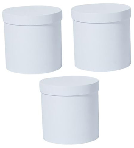 Gatuida 3 Stücke Box Bundles Künstliche Blumen Rose Handheld Karton Box Für Box Anordnung Verpackung