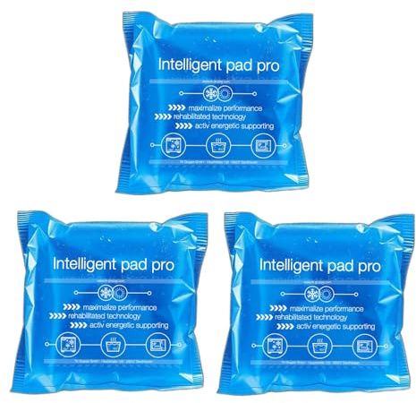 15x Premium Kühlpads Kühlakkus Gel blau, 16x16 cm- Kühl & Kaltkompresse - Wärmekissen & Kühlpacks - Kühlkissen - für Weisheitszahn, Schmerzen & Fieber - Kinder & Erwachsene