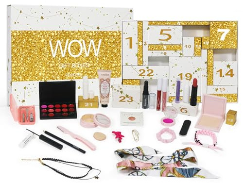 Dynaeuty Kit de Maquillaje, Kit de maquillaje todo en uno para mujeres con Paleta de pintalabios, brillo de labios, lápiz de cejas, máscara de pestañas, corrector, crema de manos #03