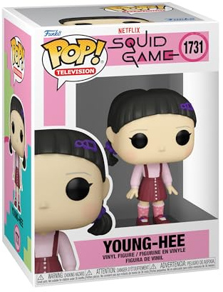 Funko POP! TV: Squid Game - Young HEE | Offizielles Drama Merch - Vinyl Sammelfigur als Regal Deko - Geschenkidee zum Geburtstag für Fans und Sammler