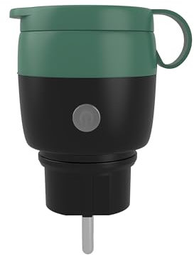 Presa Intelligente per Esterni, Monitoraggio Energetico, IP44, Presa WiFi 2.4GHz, Compatibile con Alexa, Google Assistant, App Smart Life, 16A/3680W,confezione da 1