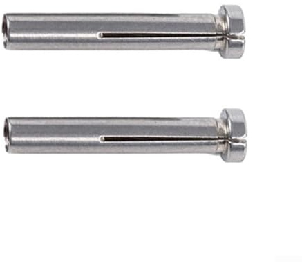 Juego de adaptadores para taladros eléctricos, reductor de portabrocas de sujeción de 3 mm a 2 de 35 mm, incluye 2 unidades