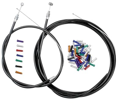 Ciomszan Universal Bicycle Brake Cables Housing Kit MTB Gear Shifter Derailleur Cable End Caps for Mountain Road Bike Repair