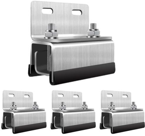 Barres de toit universelles, barres de toit à reling fermée, porte-vélo de toit – Porte-bagages de toit en acier inoxydable 304 pour ProMaster, Boxer, Jumper, Ducato, Movano (4)