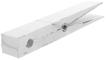 Cabilock Molletta in Legno Gigante Antiscivolo per Asciugamani Supporto Pesante per Bagno Clip Grande per Fissare Teli e Coperte Accessorio Rustico e Riutilizzabile per Decorazione Bagno