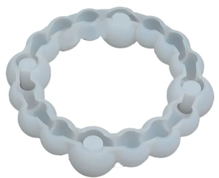 MEILVMEIJI Stampo in silicone a bolle per la fabbricazione di candele con disegni unici materiali per uso alimentare facile per la decorazione e