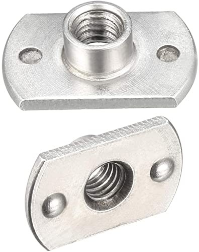 XYWHPGV M6 Carbon Steel Slab Base T-Shaped 2 Projection Weld Nuts Pack of 25(30f82 a849c bb848 fbb31 d51ff 872e7