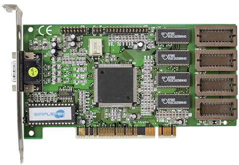SIMPLETEK - Scheda Video N1C3BD 86C325 2 MB PCI 32 Bit VGA D-Sub Grafica Compatibile con Windows 95 (Ricondizionato)