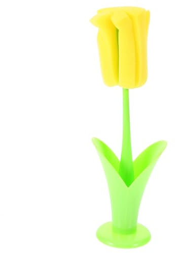 SOIMISS Cup Brush Sponge Bottle Cleaning Brush Long Handle Bottle Scrubber for Water Cleaner