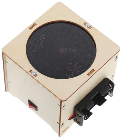 HEALSOPTHY Handmade Star Projector for Boys and Girls Educational Science Toy Rechargeable Night Light Electronics Kit Space Projector for Bedroom Decor