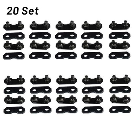 Kettenglied-Reparaturset 20 teilig inkl. Master-Glieder und Spanngurte
