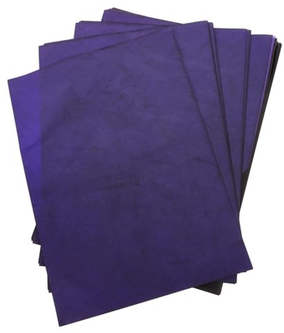 WEKAMOS Durchschreibepapier A4 Kohlepapier 100 Blatt Einseitig Mehrfach Verwendbar Für Schule Büro Kunsthandwerk Transferpapier Zum Abpausen Papier Holz Metall