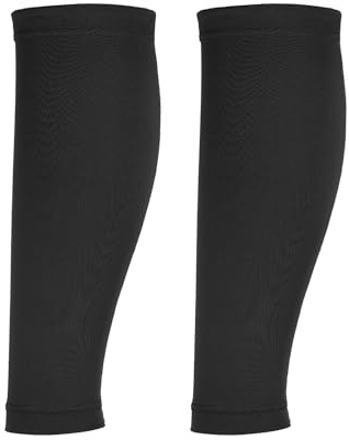 YELARXI Sun Protection Leg Sleeves, Sports Compression Leg Cooling Ice Silk Sleeves with Anti-slip Silicone Strips