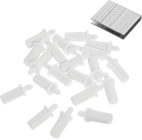 DEARMAMY 40 pièces Kit de Réparation pour Volets Bois Broches et Agrafes pour Volets Plantation Fixation et Anti-vieillissement Outil Pratique pour Réparation Rapide de Lames