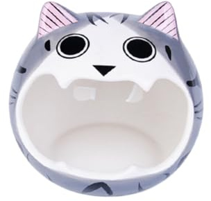 DIYEAH Nid Céramique pour Hamster avec Refroidissement Estival Maison Fraîche pour Rongeurs Nid de Repos et Facile à Nettoyer pour Gerbilles Souris et Chinchillas