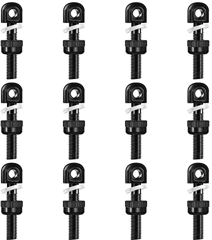 GUGULUZA 7/8'' Sling Swivel Screws Rifle Shotgun Sling Swivel Base Gun Swivel Studs (7/8'' Screws 12 pcs)