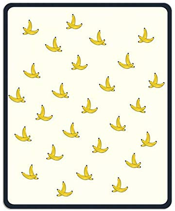YENDOSTEEN Präzise nähte und dauerhaften Kleine Banane und schafft eine einzigartige Mousepad wasserfeste Büro - Forschung Spielen Mouse pad - Mousepad