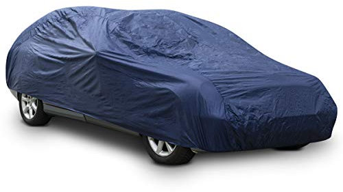 Navaris Auto Vollgarage Abdeckplane XL - 533 x 178 x 120cm - Autogarage staubdicht wasserabweisend - Autoplane Garage Abdeckung - für Winter Sommer