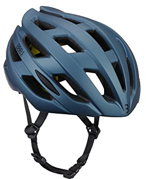 BBB Cycling, MIPS Road Bike Helmet, Adult Men’s Women’s, Cycle Safety Racing Helmet, Reflective, Aerodynamic, Ultra Light, Hawk, BHE-153, Matt Heritage Blue, L (58-62 cm)