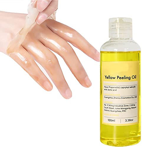 100 ml Gelbes Peeling-Öl, superstarkes gelbes Peeling-Öl, aufhellendes Peeling, Unisex-Körper, starkes Peeling-Öl, für alle Hauttypen