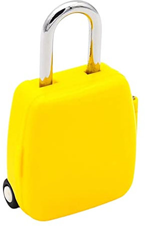 F Fityle 3 à Code, Cadenas à Combinaison de Verrouillage par, pour casier de Sport de Porte extérieure de Voyage, Jaune