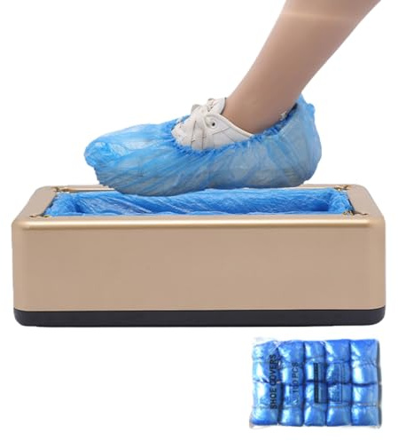 Dispensador De Fundas Para Zapatos | Dispensador Automático De Fundas Para Zapatos | Máquina Automática Portátil Para Cubrir Zapatos Con 100 Fundas Para Zapatos