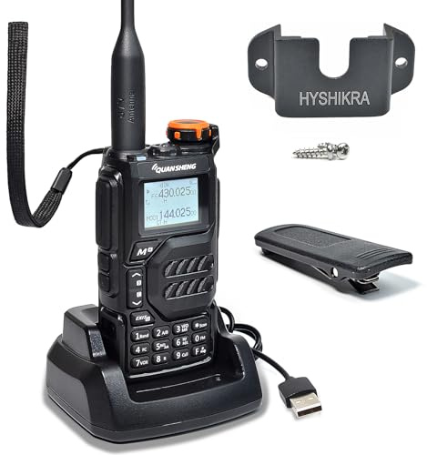 Quansheng UV-K5 VHF UHF portatile Walkie Talkie | Radio ricaricabile a due vie per studio/esterno/auto