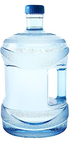 Aymzbd Garrafa de Agua de 5L Bidon de Agua para Dispensador con Asa | Recipiente de Agua Garrafa de Agua para Dispensador, Recipiente de Agua de PC Engrosado,Tanque de Agua de Uso Alimentario