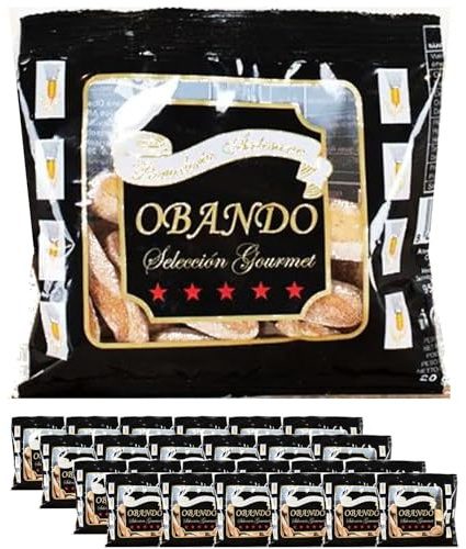 Picos Gourmet Rústicos - Envío 24 h - Los mejores picos artesanales - 25 Bolsitas de 20g (25x20 g)