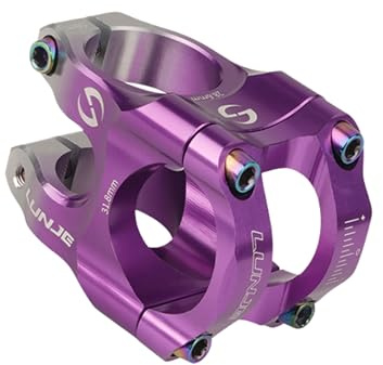 goucrro Fahrradvorbau 31,8 Vorbau 35 mm kurzer Lenker Vorbau Leichter Vorbau aus Aluminiumlegierung für die meisten Fahrräder, MTB-Rennräder