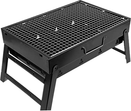 Barbecue portatile – Braciere da tavolo senza fumo, per casa e campeggio, griglia portatile compatta per cucinare all'aperto, facile da usare e pulire