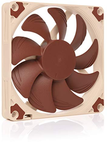 Noctua Paquete: 2x NF-A9x14 PWM, Ventilador Silencioso, 4 Pines (92x14 mm, Marrón)
