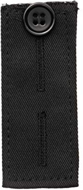Prym 417610 Bunderweiterung Knopf schwarz 80 x 35 mm