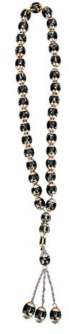 33 muslimische Perlen, Gebetsperlen, tibetisches Harz, Mala, buddhistische Halskette, Stretch, Armband, Rosenkranz, Kult, Zubehör