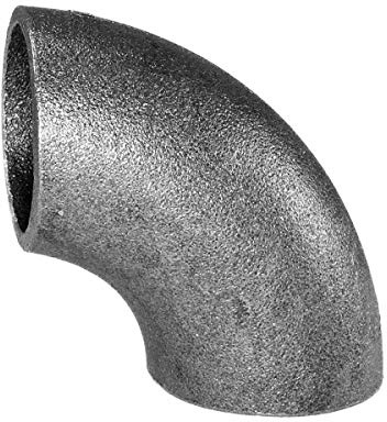 Schweißbogen 90 Grad kurz 101,6 mm 3 1/2 DN 90 schwarz