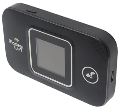 Sxhlseller Tragbarer WiFi Router, 4G LTE Mobiler WiFi Hotspot mit SIM Karten Slot für Asiatische, Unterstützung Bis zu 10 Benutzer, Drahtloses Internet Router Gerät mit 150 Mbit/s
